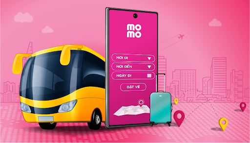 MoMo - giải pháp cho việc mua vé tàu, xe online