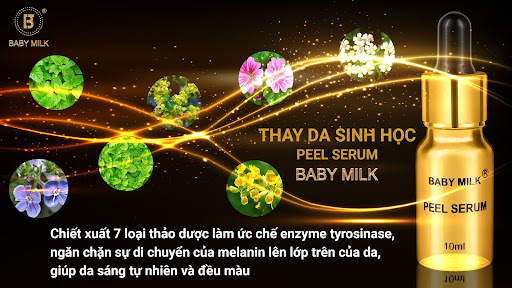 Thay da sinh học Peel Serum Baby Milk